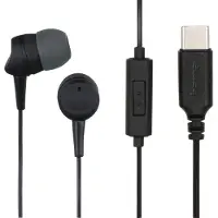 Hama 00184192, Kabelgebunden, Anrufe/Musik, 20 - 20000 Hz, 13 g, Kopfhörer, Schwarz, Dunkles Grau