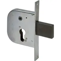 Sonstige Verlage SCHLÜSSELVERSCHLUSS FÜR TORÖFFNUNGEN, MODELL 42312, FIRMA CISA E50 - Gehäuse: 84,5 x 95 mm
