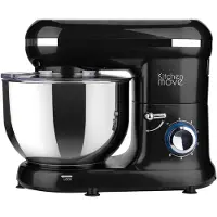Kitchen Move Dallas KÃ1/4chenmaschine, Edelstahlgehäuse, 1500 Watt, 5,5 l Behälter, 7 Geschwindigkeiten