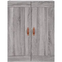 vidaXL Highboard Grau Sonoma 69,5x34x180 cm Holzwerkstoff