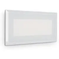 Ideal Lux LED-Außenwandeinbauleuchte INDIO RECESSED 08W 255804 8W 1170lm 3000K IP65 19cm weiß