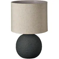 Pauleen Tischleuchte PURE BEAUTY, weiß/anthrazit, Höhe 36 cm