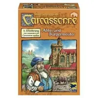 Schmidt Carcassonne. Abtei und Bürgermeister. Die 5. Erweiterung