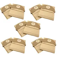 VHBW 50x Staubbeutel Ersatz für Swirl K224, K223, K225 für Staubsauger - 25cm x 24,5cm braun
