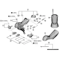 Shimano Handauflage ST-RX820