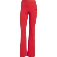 Adidas Leggings Essentials Small Logo JD3074 Rot Flare Fit