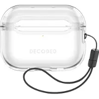 Decoded , AirPods Pro 3 Silikonhülle weich stoßfest Aircase Serie, Transparent
