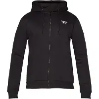 Reebok Classics Colton Small Logo Reißverschlusspullover Schwarz M Herren Schwarz M
