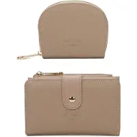 Gallantry Paris Gallantry, Geschenkset: Geldbörse und Kartenetui für Damen, Beige