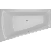 Riho Still Smart baignoires d'angle, variante Plug&Play, 170x110x62cm, 240 litres, 2 places, blanc