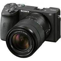 Sony α ILCE6600MB + 18-135mm, 24,2 MP, 6000 x 4000 Pixel, CMOS, 4K Ultra HD, Touchscreen, Schwarz