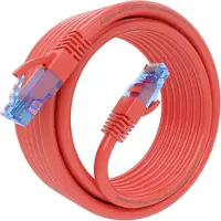 Aisens CABLE RED LATIGUILLO RJ45 CAT.6 UTP AWG26 CCA ROJO 5.0M