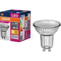 Osram PAR16 3.6W GU10 350LM LED-Reflektor, Sockel GU10 / GZ10, 3,6 Watt, Warmweiß, 3000 K,