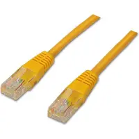 Aisens A135-0254, 1 m, Cat6, U/UTP (UTP), RJ-45, RJ-45, Gelb