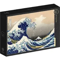 Grafika Puzzle Hokusai - Die große Welle vor Kanagawa - 500 Teile