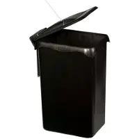 Rossignol 98740, 23 l, Rechteckig, Kunststoff, Schwarz, Kunststoff, Manuell