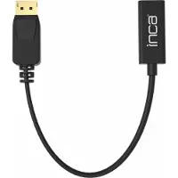 Inca IDTH-05, 0,2 m, DisplayPort, HDMI Typ A (Standard), Männlich, Weiblich, Gerade