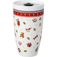 Villeroy & Boch Isolierflasche "Coffee To Go Becher Toy's Delight 350 ml bunt", bunt, 350ml, Trinkflaschen, Isolierflasche