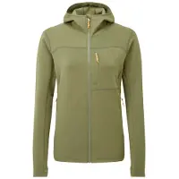 Mountain Equipment Durian Hooded Womens Jacket four leaf clover - Größe 14 UK Damen 008028