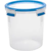 EMSA CLIP & CLOSE FRISCHHALTEDOSE RUND, Box, Rund, 2 l, Blau, Transparent, Polypropylen (PP), Thermoplastisches Elastomer (TPE), Deutschland