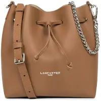 LANCASTER PARIS Pur & Element City Beuteltasche Leder 20 cm