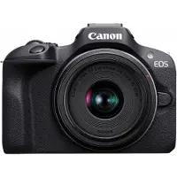 Canon EOS R100 + RF-S 18-45mm F4.5-6.3 IS STM Kit, 24,1 MP, 6000 x 4000 Pixel, CMOS, 4K Ultra HD, 309 g, Schwarz