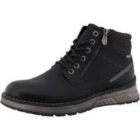 Tom Tailor Schnürstiefel Schwarz