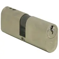 Sonstige Verlage Zylinderschloss, oval, zum Einsetzen, Artikelnummer 08110, Marke CISA, 70 mm (25+10+35)