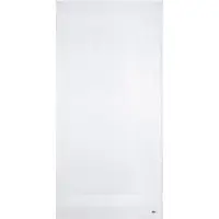 Lacoste Duschtuch "LLECROCO", weiß (blanc), B:70cm L:140cm, Frottier, Obermaterial: 100% Baumwolle, Handtücher, Duschtuch, mit Label-Applikationen