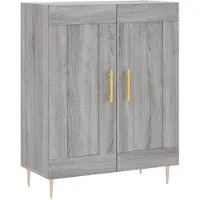 vidaXL Highboard Grau Sonoma 69,5x34x180 cm Holzwerkstoff