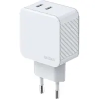 BigBen Interactive Ladegerät - - - 45W - 2x USB-C - GaN Weiß