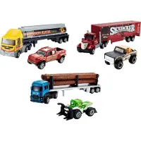 Matchbox - Matchbox Super Convoy Sortiment, Sattelzug mit abnehmbaren Sattelschlep