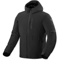 REV'IT! Revit Traffic 2 H2O wasserdichte Motorrad Textiljacke, schwarz, 2XL