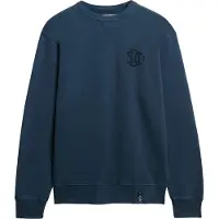 Superdry für Herren. M2014305A Merchant Graphic Sweatshirt navy (XXL), Lässig, Baumwolle, Marine