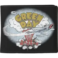 Green Day Dookie Geldbörse mit Bandlogo, Reißverschluss-Münzfach und 5 Kartenfächern