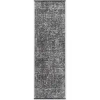 Elle Decoration Teppich "Prisma", grau (silber grau), B:80cm H:5mm L:250cm, Baumwolle, Polyester, Teppiche, Teppich, Glanz-Effekt, Karo Design, Kachel-Optik, Wohnzimmer, Schlafzimmer,Flur