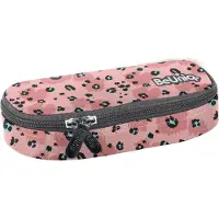 BeUniq Schlampermäppchen Rosa mit Leopardenmuster