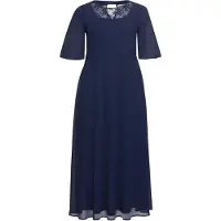 Sheego Abendkleid Marine