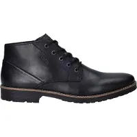 Rieker Herrenschuhe Schnürstiefel Schwarz Freizeit