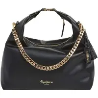 Pepe Jeans für Damen. PL0300074 Gail Handtasche schwarz (OSFA), Lässig, Polyurethan
