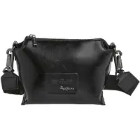 Pepe Jeans Edith Glossy Schultertasche Schwarz Schwarz One Size