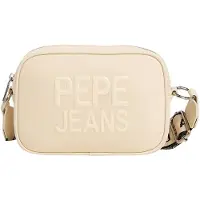 Pepe Jeans für Damen. PL0300065 Beige Galina Umhängetasche (OSFA), Lässig, Polyurethan