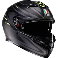 AGV K3 2.6 yth Integralhelm Unisex Thermoplast schwarz, S