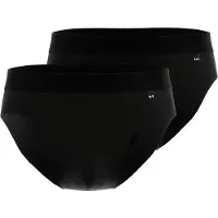 Götzburg Slip GÖTZBURG "Slip 2er Pack", Herren, Gr. M, schwarz, Obermaterial: 95% Baumwolle CO. 5% Elasthan EL., Unterhosen Slip