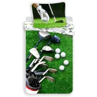 Jerry Fabrics Bettwäsche Golf Jugend 135x200 cm Baumwolle
