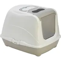 Moderna Flip Cat Jumbo Katzentoilette 45x58x42 Cm Durchsichtig Durchsichtig One Size