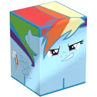 Squaroes My Little Pony Freundschaft Ist Magie Rainbow Dash Mlp004 Deck-box