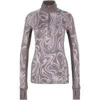 Stoic - Women's Merino225 StensundSt. Half Zip - Merinoshirt Gr M grau