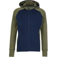 Stoic - Kid's MerinoFleece240 StorforsSt. Zip Hoody - Merinohoodie Gr 152 blau