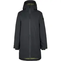 Stoic - Women's MountainWool MMXX. Uppsala Coat - Mantel Gr XL schwarz/grau